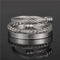 Titanium Steel Bracelet Suit Punk Creative Personality Roman