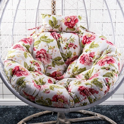 Swing Bird Nest Rattan Chair Removable And Washable Round Cradle Chair Cushion