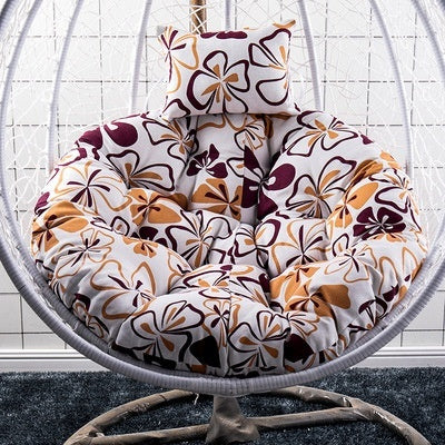 Swing Bird Nest Rattan Chair Removable And Washable Round Cradle Chair Cushion