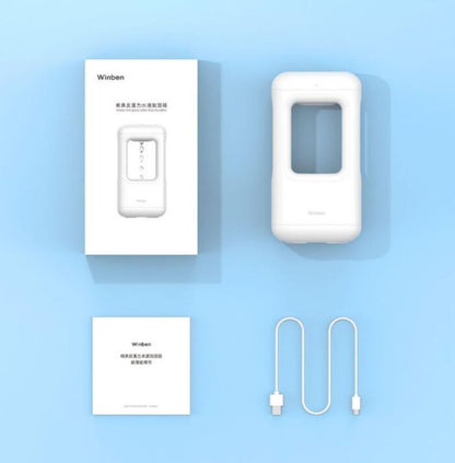 Nouvel humidificateur d'air pour maison, chambre à coucher silencieuse, humidificateur anti-gravité à gouttes d'eau, lumière d'ambiance