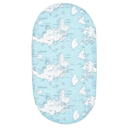 European And American Baby Print Cradle Fitted Cover
