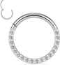 Stainless Steel Nose Ring Diamond Nose Ring Seamless Ring Multifunctional