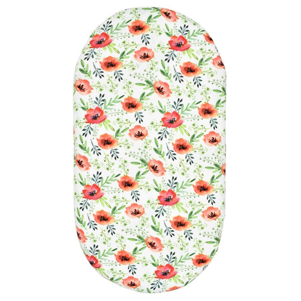 European And American Baby Print Cradle Fitted Cover
