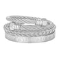Titanium Steel Bracelet Suit Punk Creative Personality Roman
