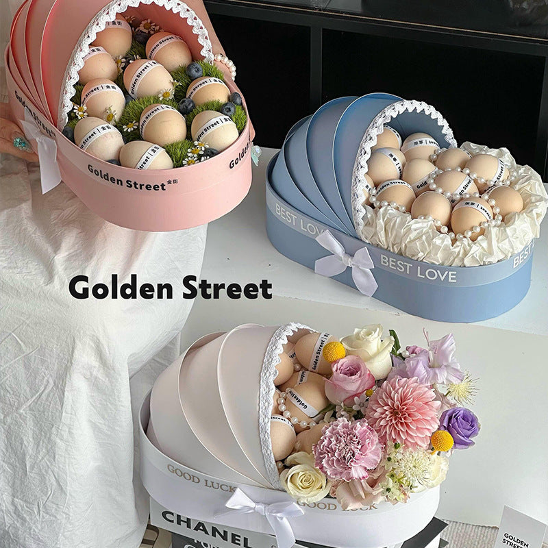 Cradle Flower Box Egg Packing Box